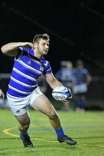 Wheaton Men\'s Rugby vs Mass Maritime.  Photo by Keith Nordstrom